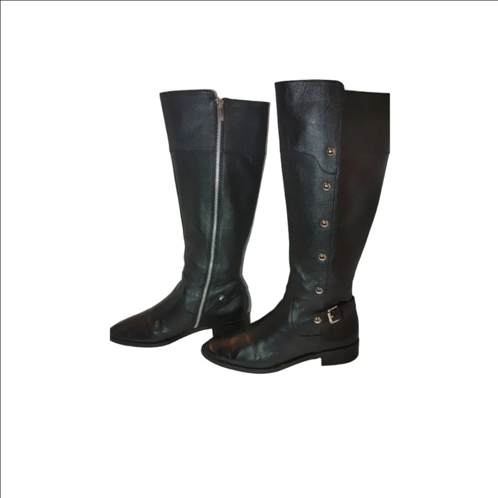 Michael Kors Leather Boots Size 9.5M